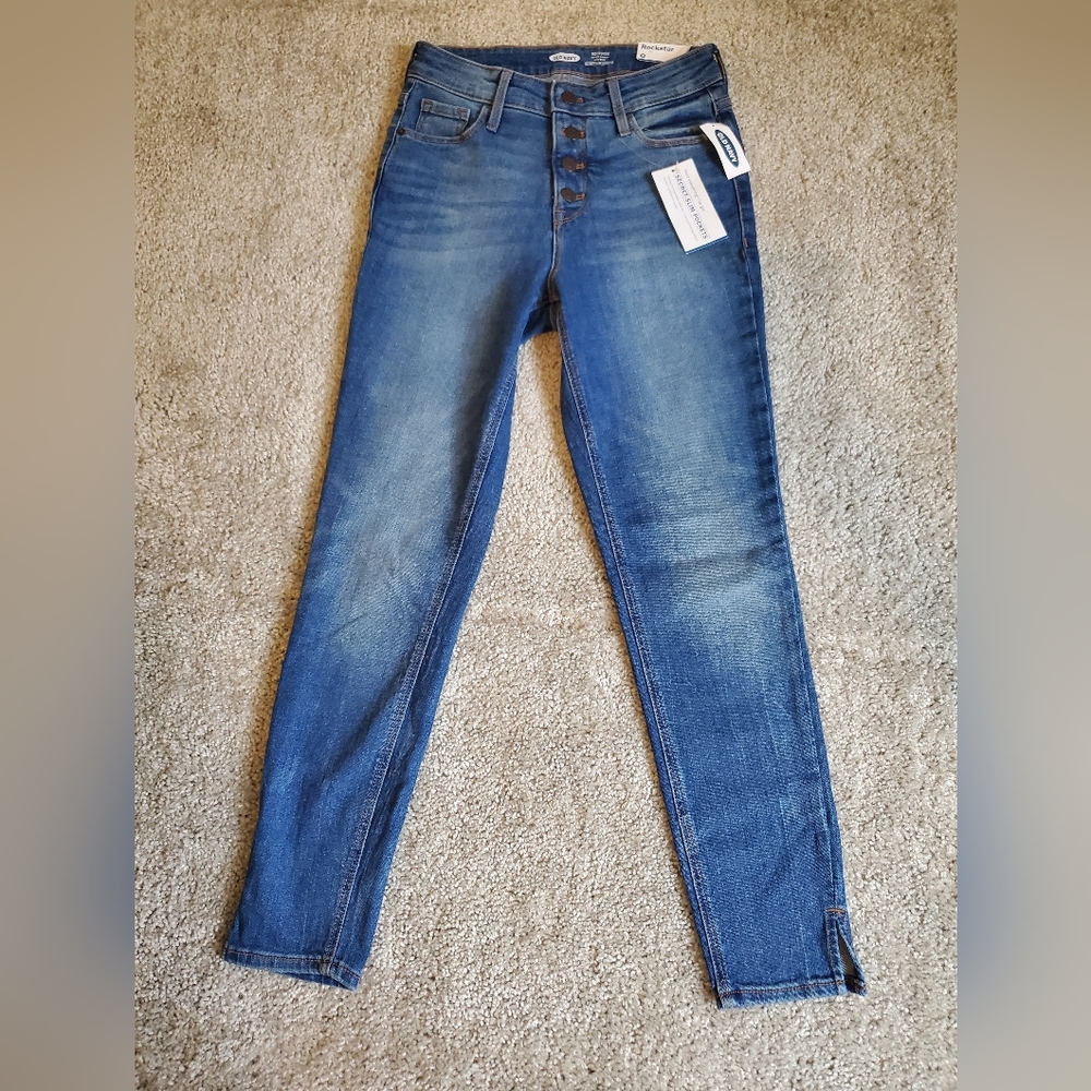 Old Navy Rockstar Supper Skinny High Rise Jeans